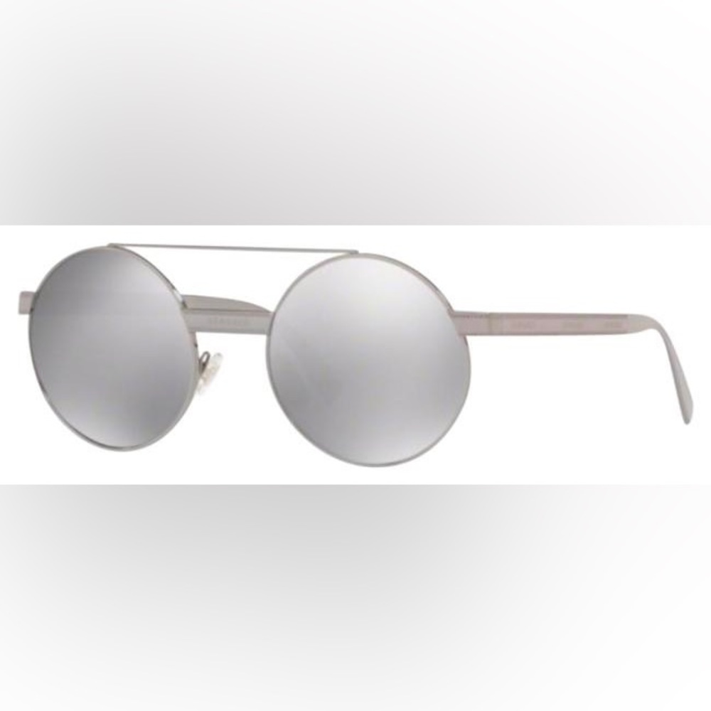 Versace ve2210 Round Silver Sunglasses